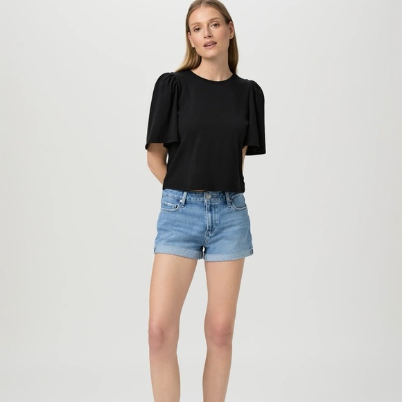 Paige Jimmy Jimmy Denim Shorts - Picture 1 of 14